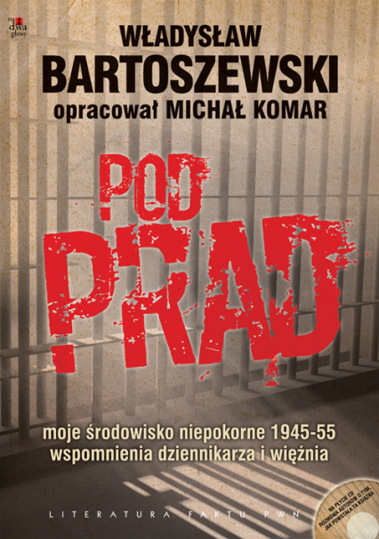 Pod prąd z płytą CD - Michał Komar, Władysław Bartoszewski | okładka