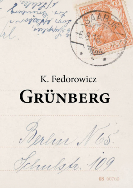 Grunberg - Krzysztof Fedorowicz | okładka