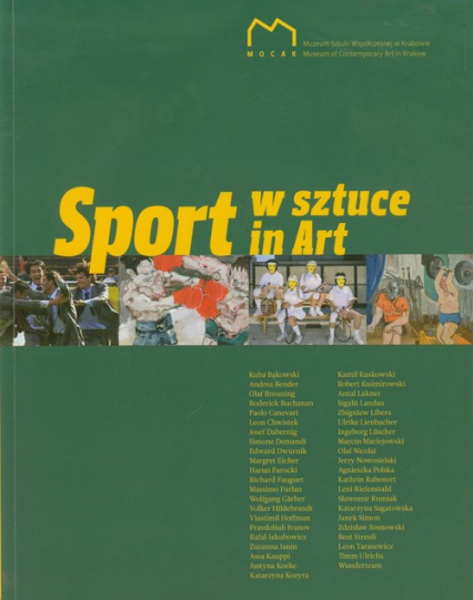 Sport w sztuce Sport in Art wydanie polsko - angielskie -  | okładka