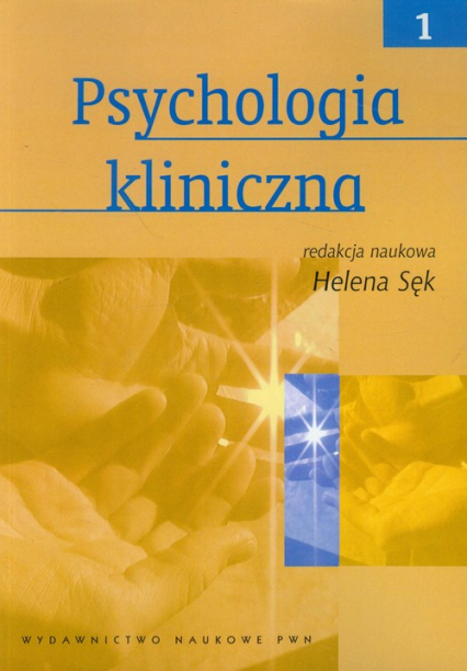 Psychologia kliniczna Tom 1 -  | okładka