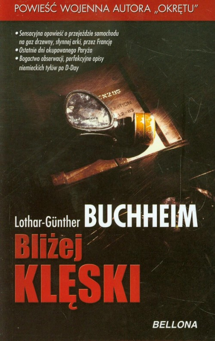 Bliżej klęski - Lothar-Gunther Buchheim | okładka
