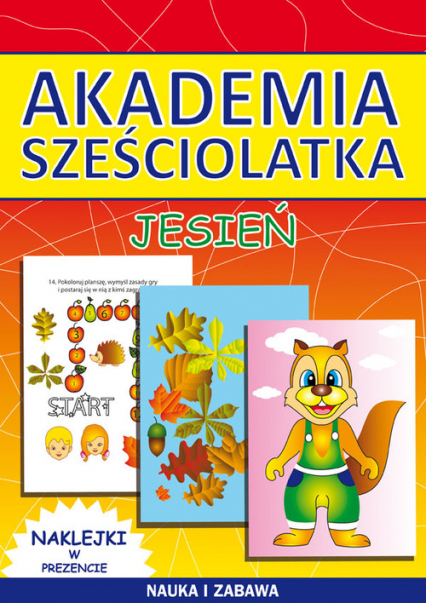 Akademia sześciolatka Jesień - Beata Guzowska, Pawlicka Kamila | okładka