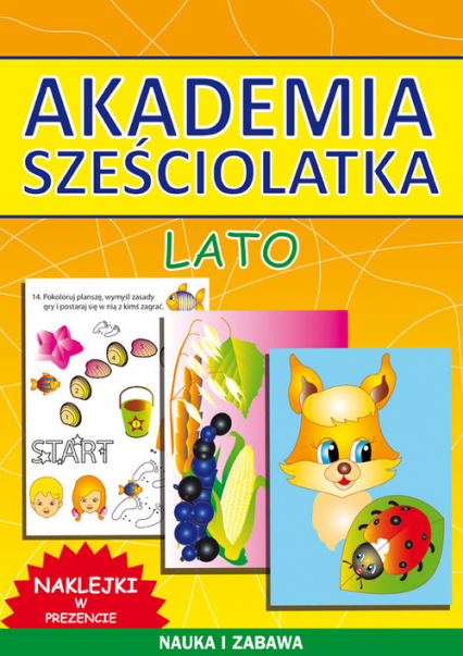 Akademia sześciolatka Lato - Beata Guzowska, Pawlicka Kamila | okładka