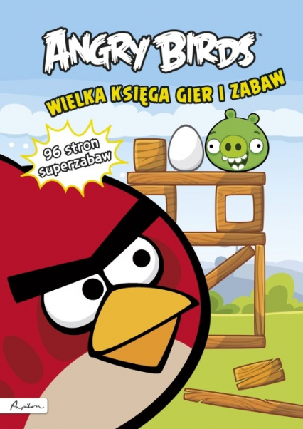 Angry Birds Wielka księga gier i zabaw -  | okładka