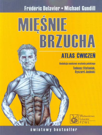 Mięśnie brzucha Atlas ćwiczeń - Delavier Frederic, Gundill Michael | okładka