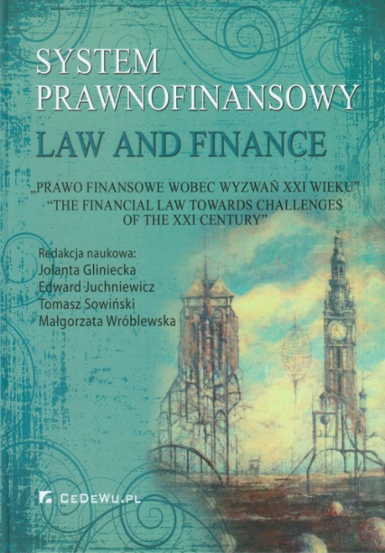 System prawnofinansowy Law and Finance -  | okładka