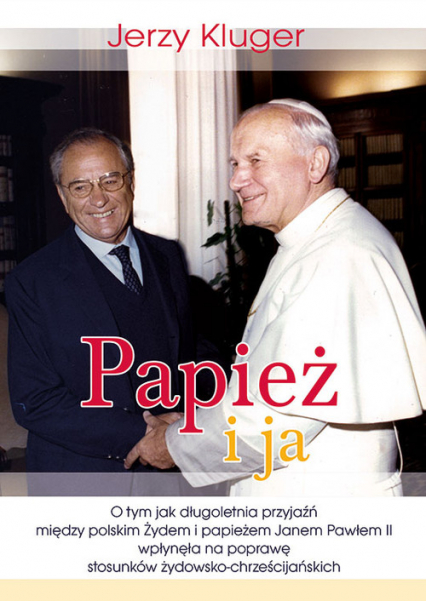 Papież i ja - Jerzy Kluger | okładka