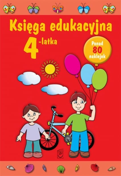 Księga edukacyjna 4-latka - Julia Śniarowska | okładka