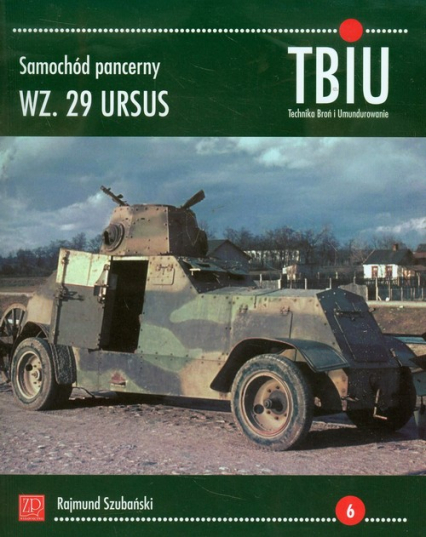 Samochód pancerny W. 29 URSUS - Rajmund Szubański | okładka