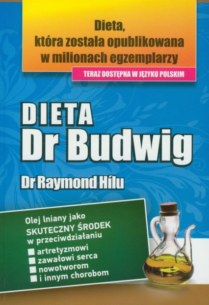 Dieta Dr Budwig - Raymond Hilu | okładka