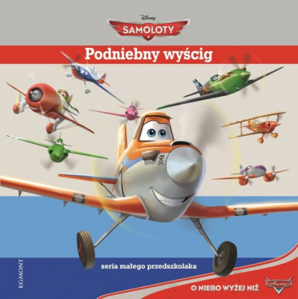 Samoloty Podniebny wyścig Seria małego przedszkolaka -  | okładka