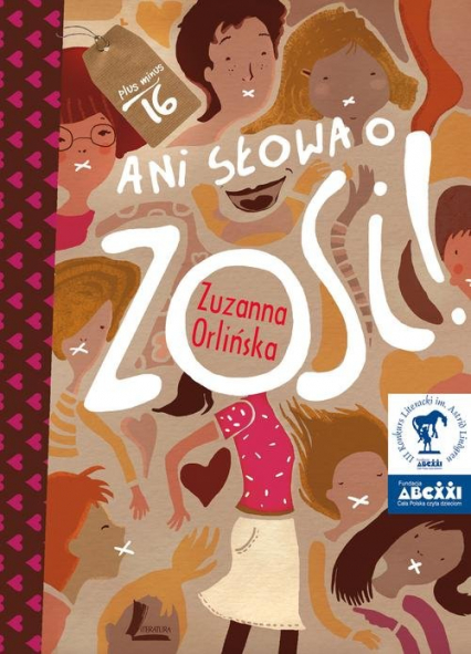 Ani słowa o Zosi - Zuzanna Orlińska | okładka