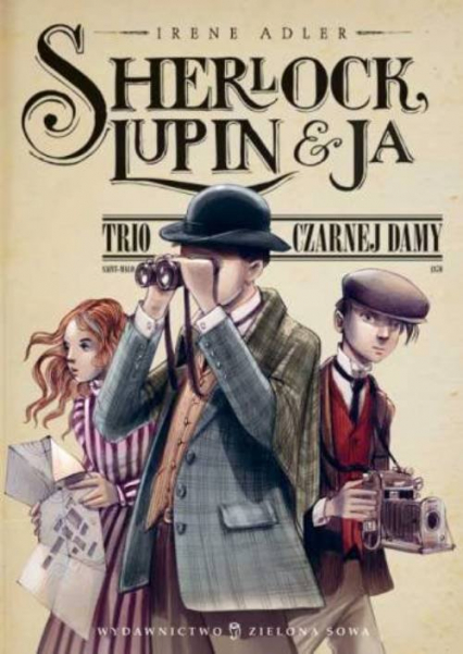 Sherlock, Lupin i ja - Irene Adler | okładka