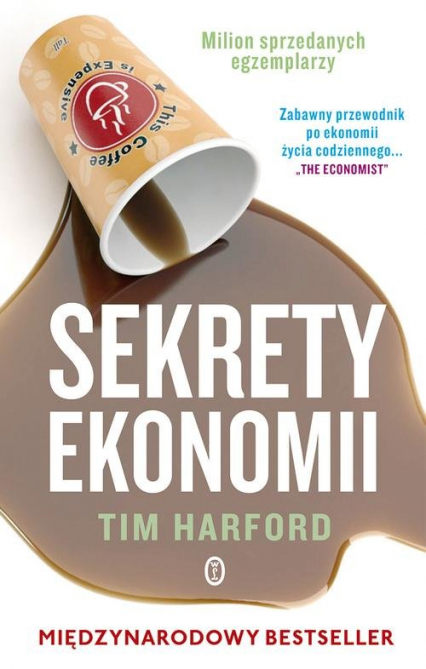 Sekrety ekonomii - Tim Harford | okładka