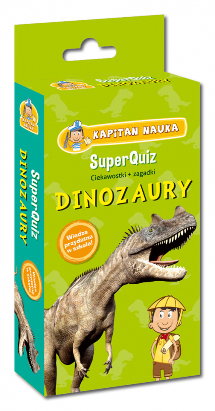 SuperQuiz: Dinozaury -  | okładka