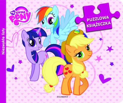 My Little Pony Puzzlowa książeczka Niezwykłe listy -  | okładka