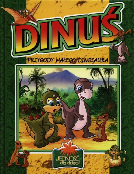 Dinuś Przygody małego dinozaura -  | okładka