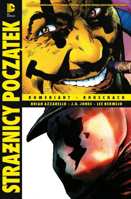 Strażnicy Początek Komediant Rorschach Tom 2 - Brian Azzarello | okładka