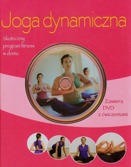 Joga dynamiczna + DVD Skuteczny program fitness w domu - Polster Robert S., Traczinski Christa G. | okładka