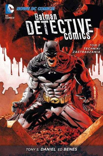 Batman Detective Comics Tom 2 Techniki zastraszania -  | okładka