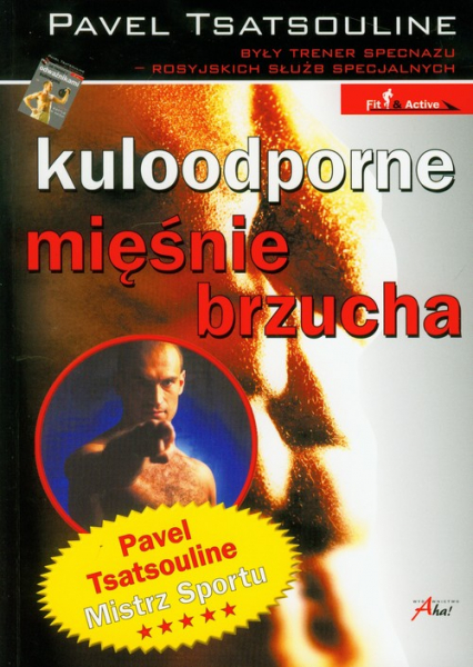 Kuloodporne mięśnie brzucha - Pavel Tsatsouline | okładka