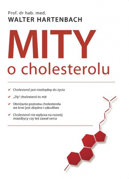 Mity o cholesterolu - Walter Hartenbach | okładka