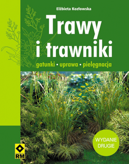 Trawy i trawniki - Elżbieta Kozłowska | okładka