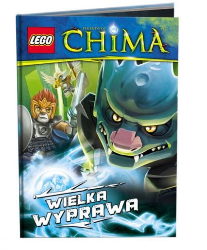 Lego The Legends of Chima Wielka wyprawa -  | okładka