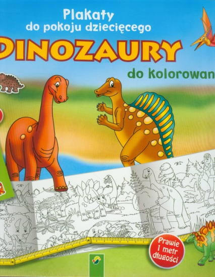 Dinozaury Plakaty do kolorowania -  | okładka