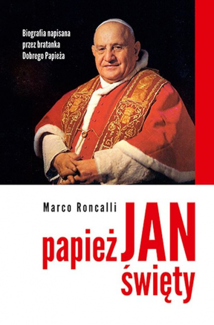 Papież Jan Święty - Marco Roncalli | okładka
