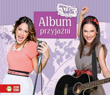 Album przyjaźni Violetta - Agnieszka Skórzewska | okładka