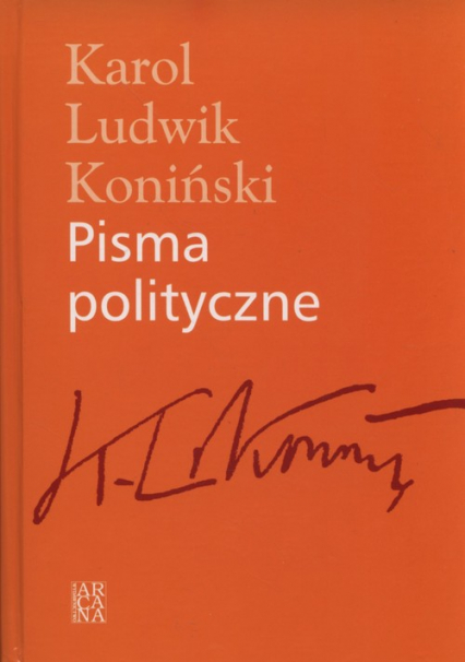 Pisma polityczne - Koniński Karol Ludwik | okładka