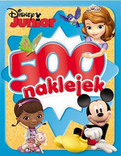 Disney Junior 500 naklejek -  | okładka