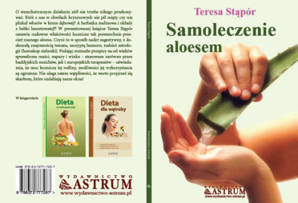 Samoleczenie aloesem - Teresa Stąpór | okładka