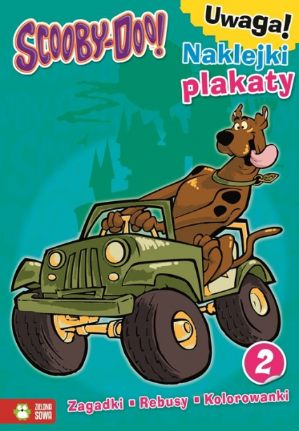 Scooby-Doo Zagadki rebusy kolorowanki 2 -  | okładka