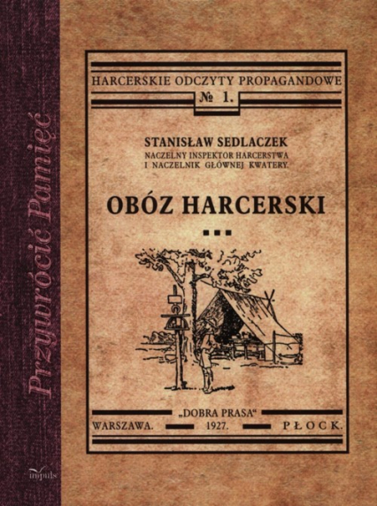 Obóz harcerski - Sedlaczek Stanisław | okładka