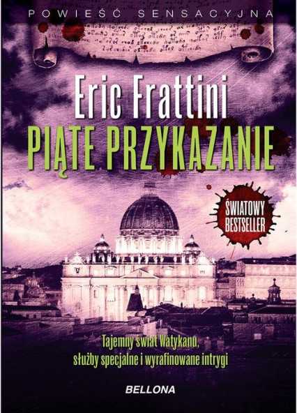 Piąte przykazanie - Frattini Eric | okładka