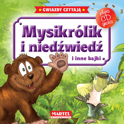 Mysikrólik i niedźwiedź i inne bajki + CD -  | okładka
