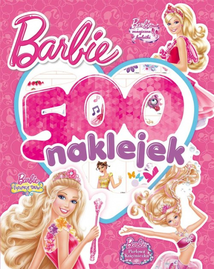 Barbie 500 naklejek -  | okładka