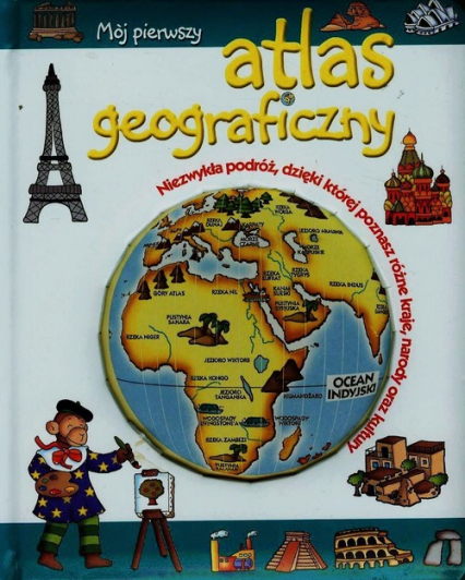 Mój pierwszy atlas geograficzny -  | okładka
