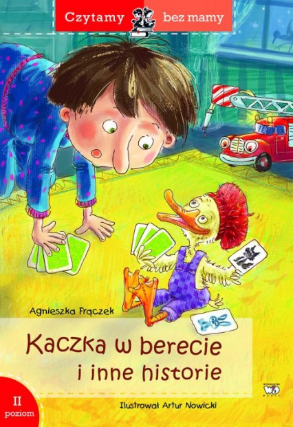 Kaczka w berecie (2 etap czytania) - Agnieszka Frączek | okładka