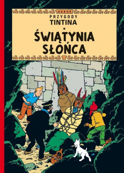 Przygody Tintina Tom 14 Świątynia Słońca -  | okładka