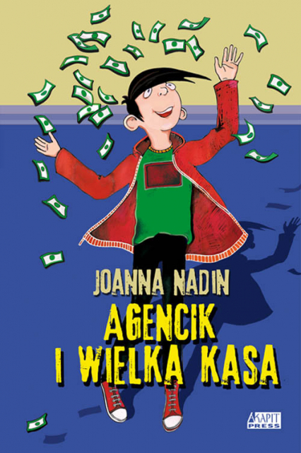 Agencik i wielka kasa - Joanna Nadin | okładka