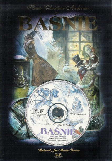 Baśnie + CD Królowa śniegu - Hans Christian Andersen | okładka