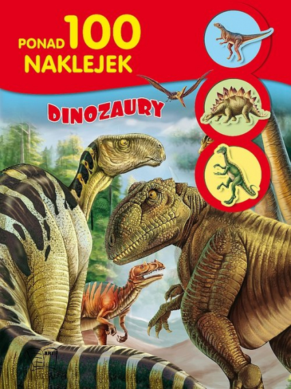 100 naklejek Dinozaury -  | okładka