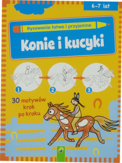 Nauka rysowaninia Konie i Kucyki -  | okładka