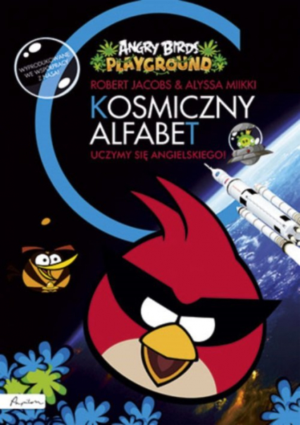 Angry Birds Playground Kosmiczny alfabet Uczymy się angielskiego! -  | okładka