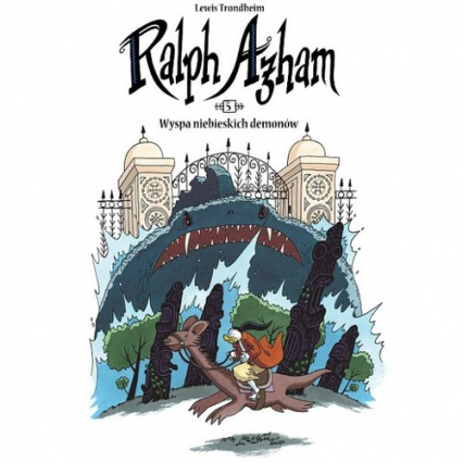 Ralph Azham 5 Wyspa niebieskich demonów - Lewis Trondheim | okładka
