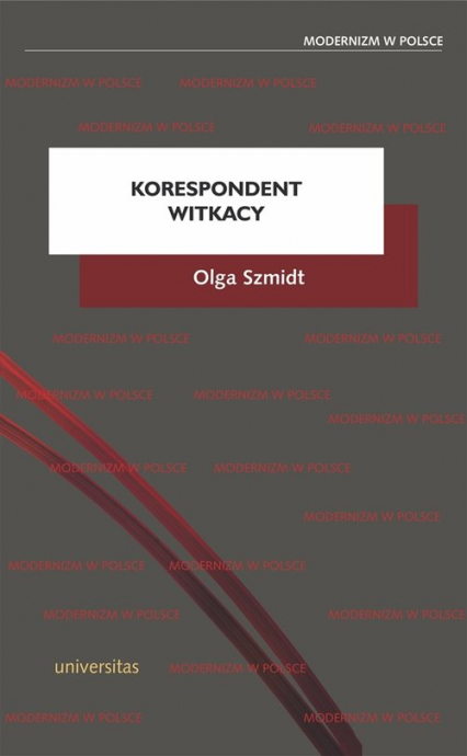 Korespondent Witkacy - Olga Szmidt | okładka
