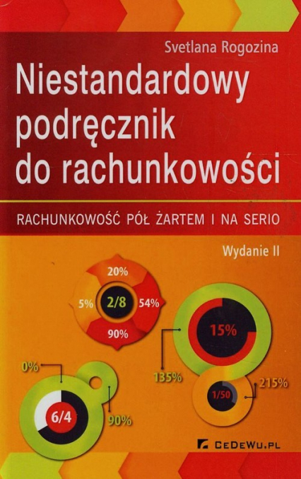 Niestandardowy podręcznik do rachunkowości Rachunkowość pół żartem i na serio - Rogozina Svetlana | okładka